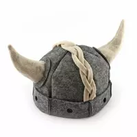 Банная шапка Luxyart "Викинг", искусственный фетр, серый (LA-470)